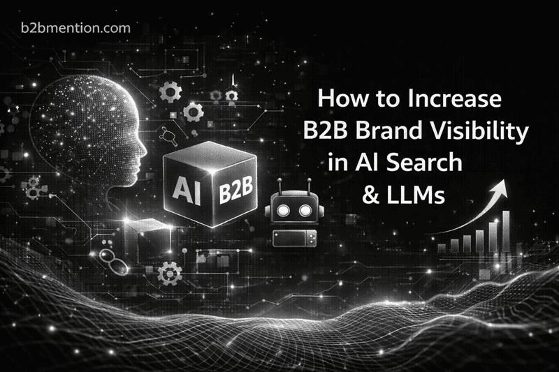 How to Increase B2B Brand Visibility in AI Search and LLMs