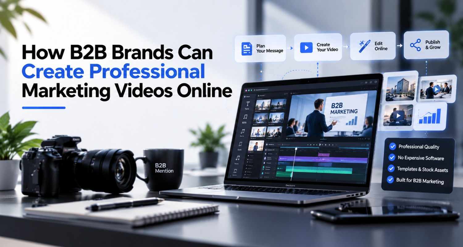 How b2b brands create professional marketing videos