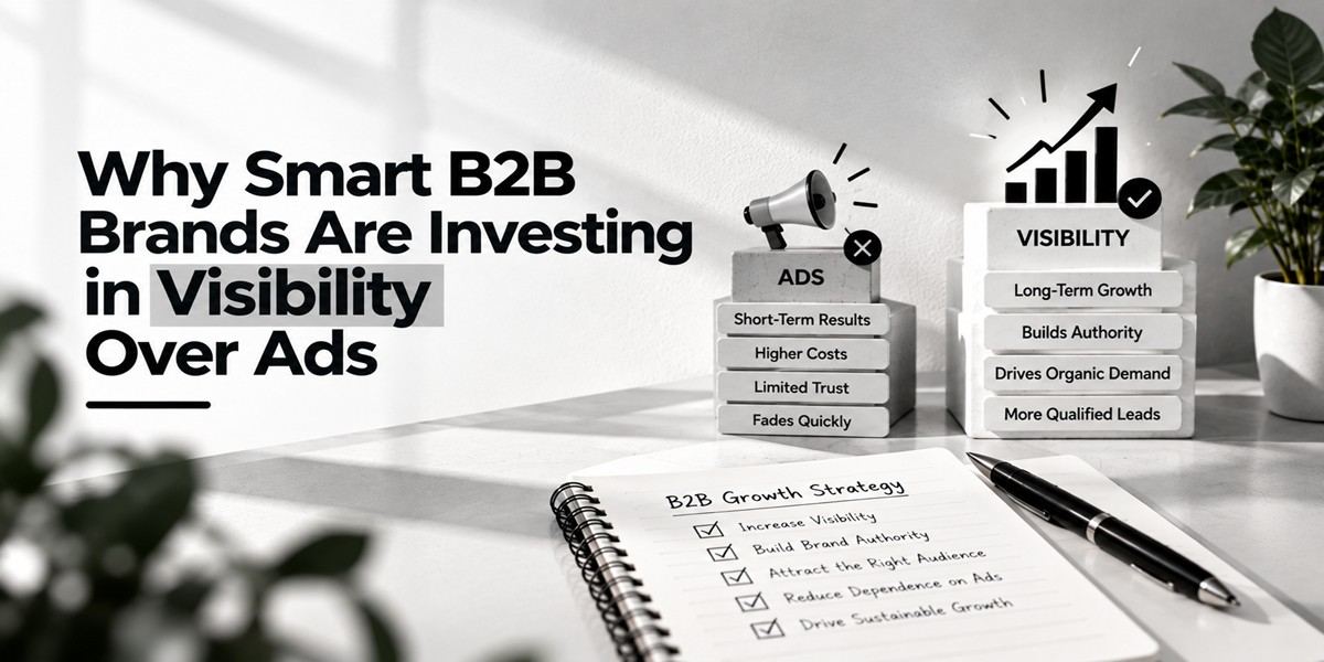 Why Smart B2B Brands Are Investing in Visibility Over Ads